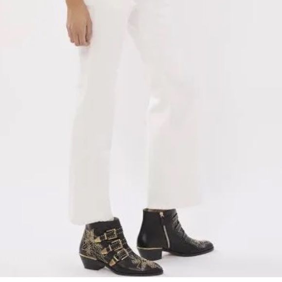Chloe Gold Susanna Boots - New in Box - Picture 12 of 15